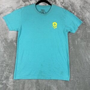 Zero Foxtrot T-Shirt Boys L / Men's S Blue Graphic "It Will Be Over Soon! RELAX"